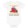 My Dad Is A Punjabi Truck Driver One Piece Onesie
