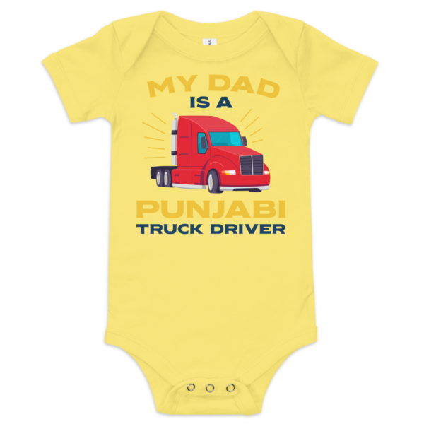 My Dad Is A Punjabi Truck Driver One Piece Onesie